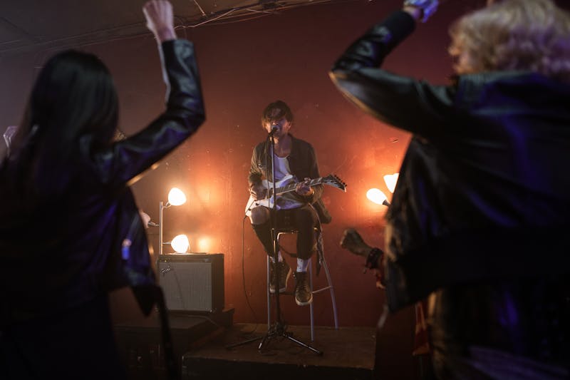 Live music event night at Giordanos restaurant